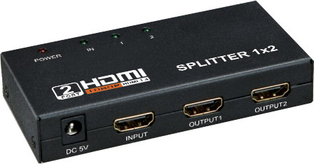 HDMI分配器1进2出 高清分屏利器，爱乐视科技打造高效影音体验